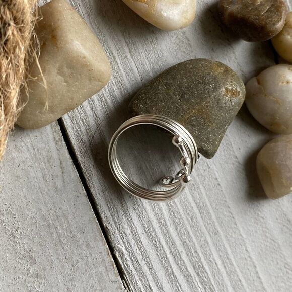 Sterling Silver Wrap Around Toe Ring - Picture 4 of 5